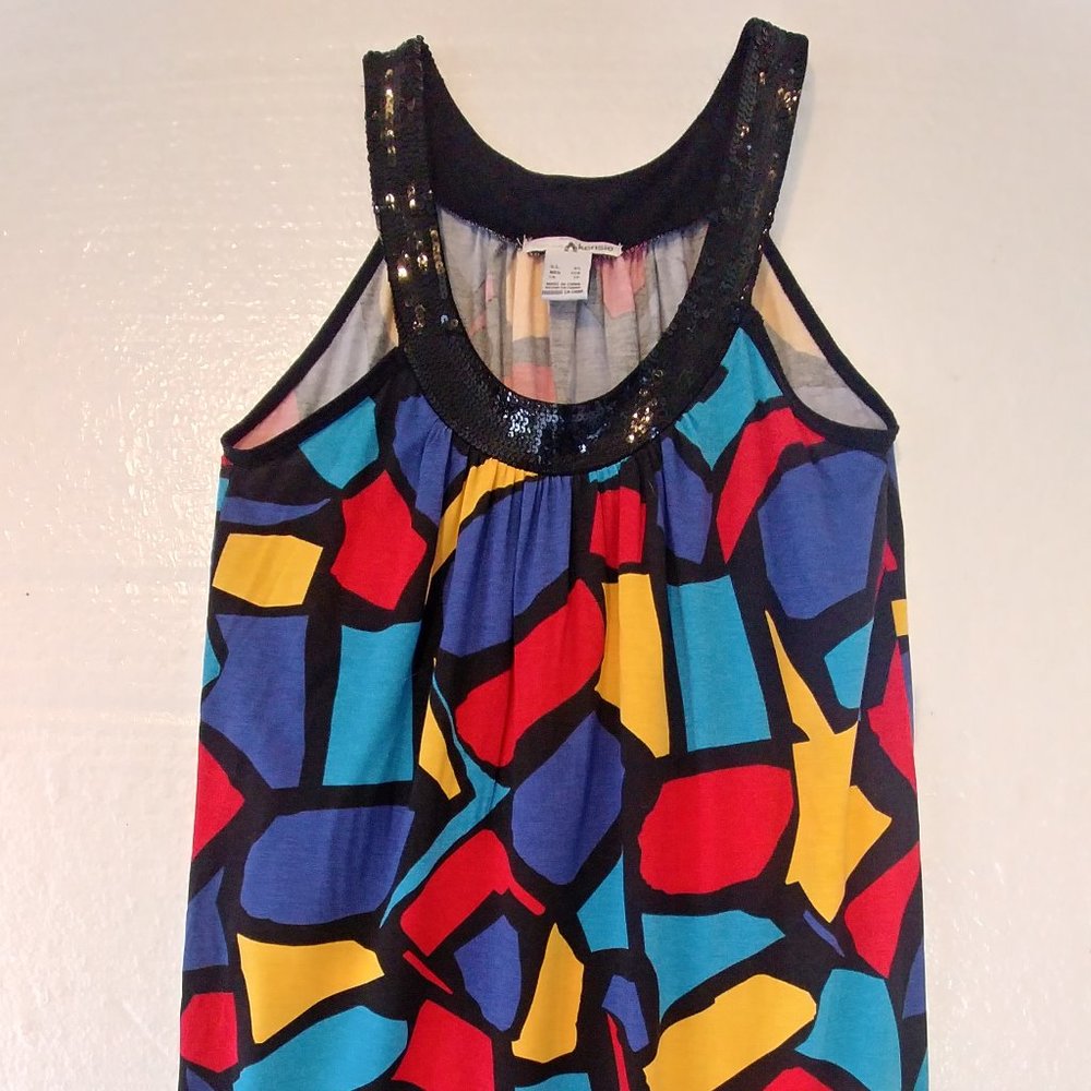 Kensie multi-color cotton dress